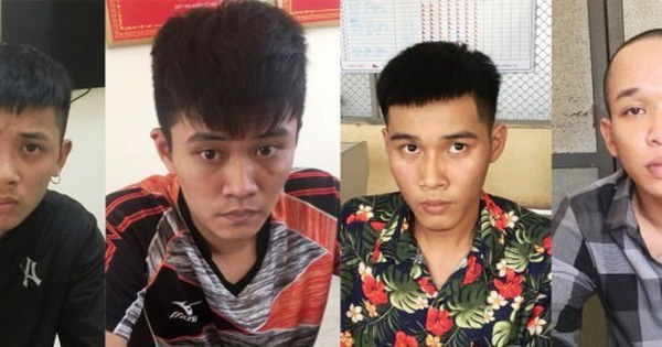 Chân dung 4 đối tượng tại cơ quan điều tra