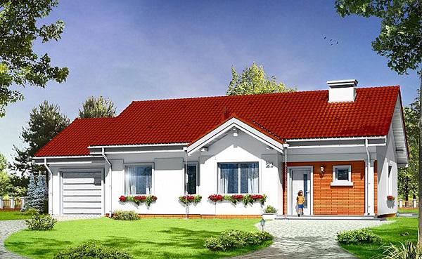Nhà cấp 4 mái thái đẹp