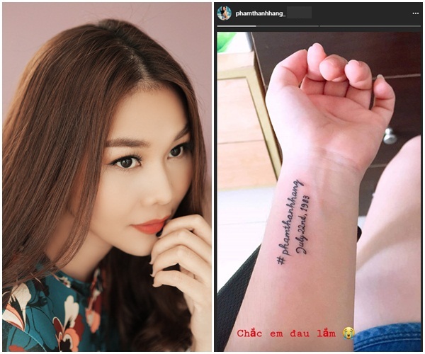 Các hình xăm khác của fan được Thanh Hằng chia sẻ.