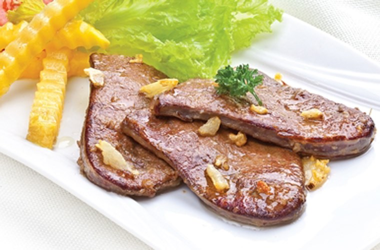 Gan không thích hợp cho mẹ bầu ăn nhiều