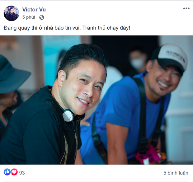 Victor Vũ vui mừng thông báo bà xã đã hạ sinh nhóc tỳ thứ 2.