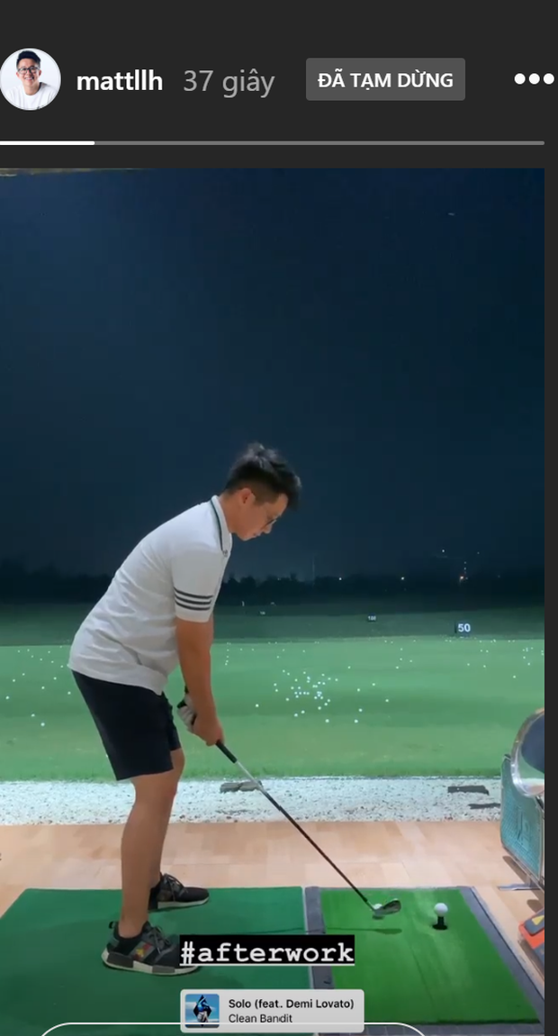 Matt Liu đi đánh golf giữa lúc bị hàng loạt tin đồn bủa vây.