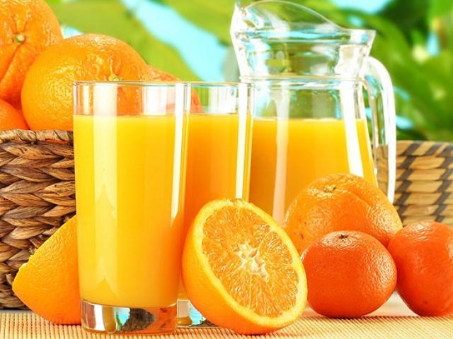 Nước cam tốt cho sức đề kháng của trẻ