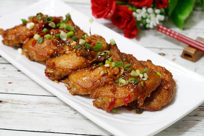 Cánh gà sốt me thơm ngon