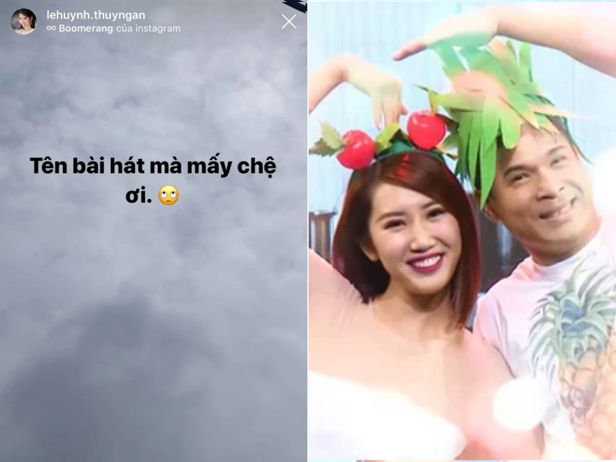 Vừa qua, Thúy Ngân chia sẻ video trong đó Trương Thế Vinh đang say sưa hát. Cô còn viết dòng caption ngọt ngào: 