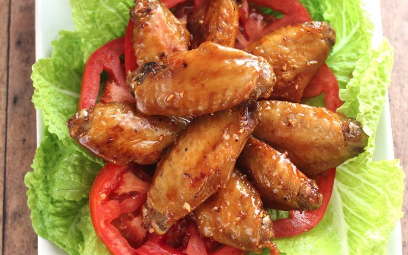 Cánh gà om nước dừa thơm ngon hấp dẫn mềm tan trong miệng