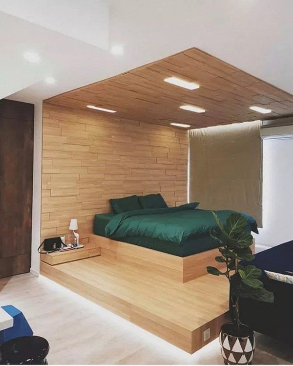 Phòng ngủ đơn giản nhưng tiện lợi