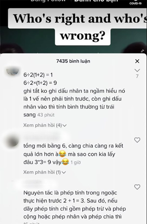 Dân mạng chia phe tranh cãi về kết quả