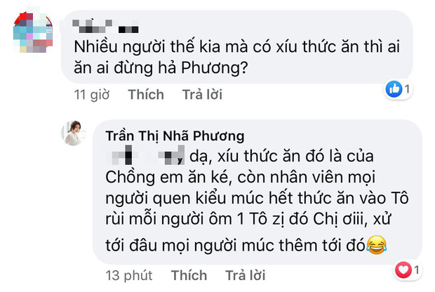 Nhã Phương vừa đăng loạt ảnh vào bếp của ông xã Trường Giang kèm dòng status tự hào: “Anh Mười dặn dò Bếp 'Nấu cho Khách hay Nhân Viên cũng phải đặt cái Tâm vào Shbet0099 cá cược trực tuyến', vậy là ổng xông xáo nấu từng món cho nhân viên, tui thương ổng cũng vì những điều nhỏ xinh ấy”. Tuy nhiên, hình ảnh Trường Giang nấu nướng 