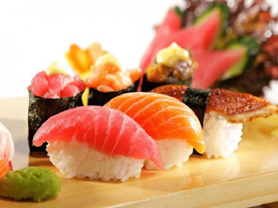 Món sushi kỵ rượu bia