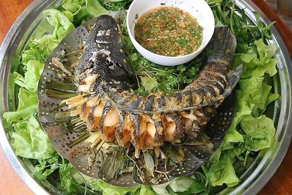 Cá hấp bia thơm ngon