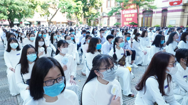 Các cấp học tại tỉnh Nghệ An và Hà Tĩnh tham gia chào đón năm học mới