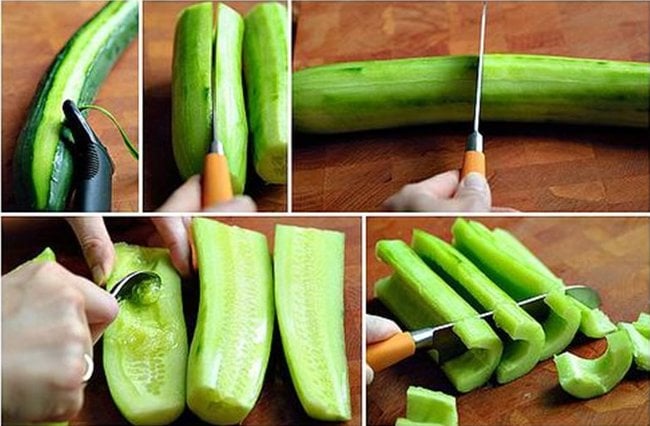 Nên chọn dưa thuôn đều