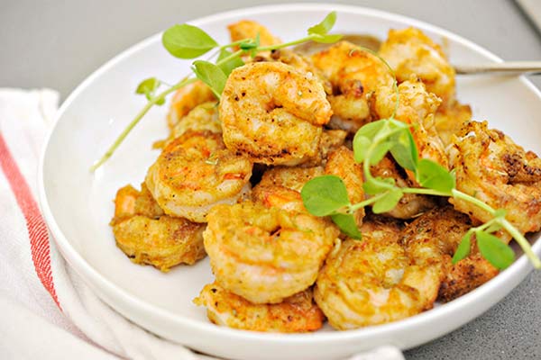 Tôm chiên trứng muối thơm ngon