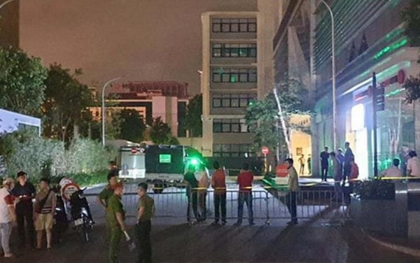 Hiện trường nơi xảy ra vụ việc đáng tiếc