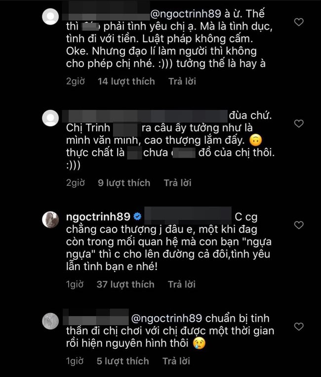 ngoc-trinh-dap-tra-cu-dan-mang 1