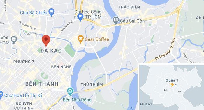Địa điểm nơi xảy ra sự cố đau lòng 