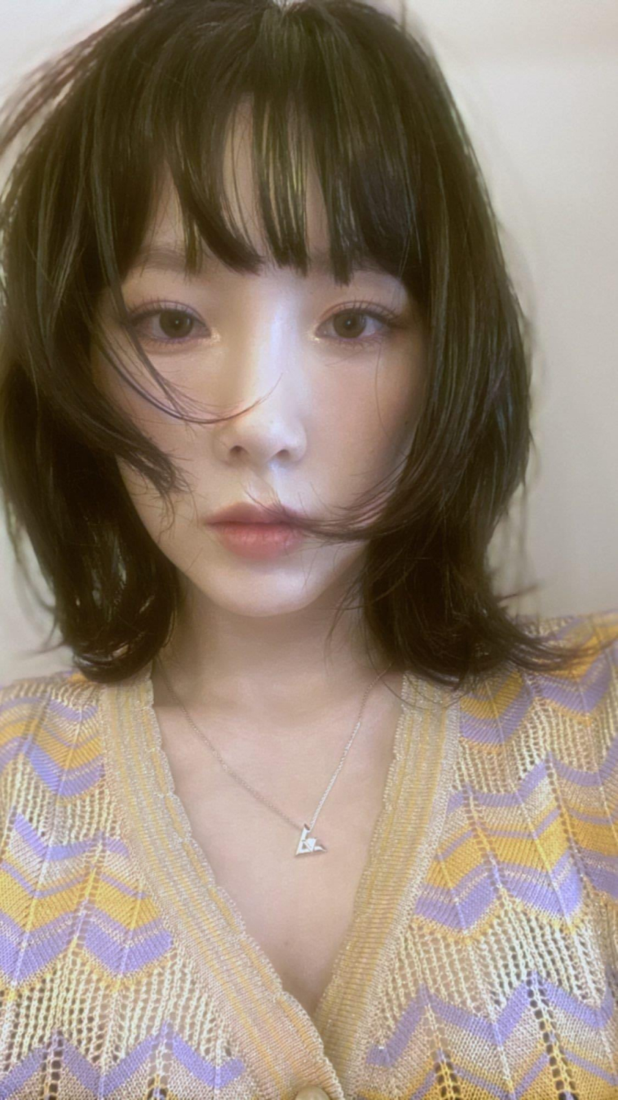 Taeyeon vô cùng nổi tiếng với vẻ đẹp 