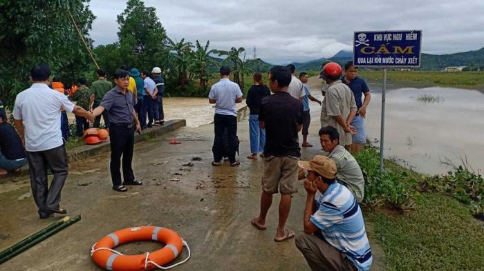 Địa bàn đập Quát, nơi xảy ra vụ đuối nước thương tâm