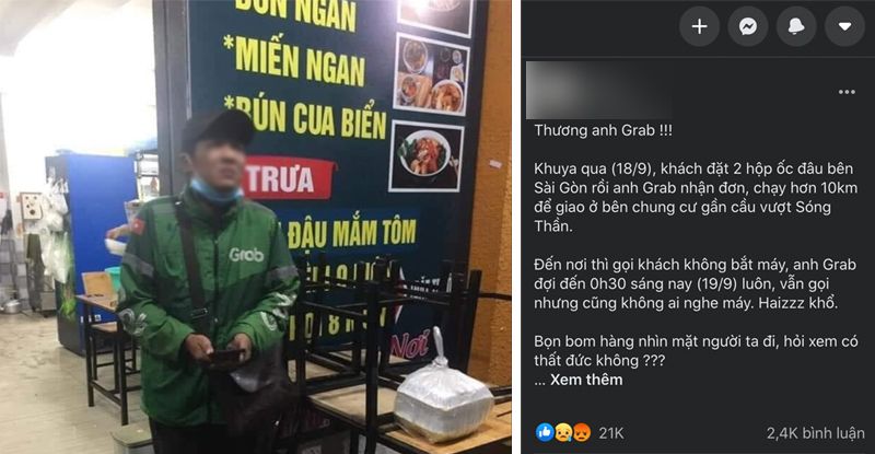 Câu chuyện được đăng tải trên mạng xã hội và khiến nhiều người thương cảm cũng như phẫn nộ vì hành động của vị khách