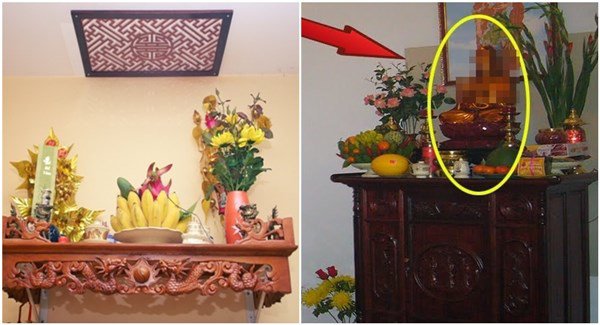 Bàn thờ tán lộc