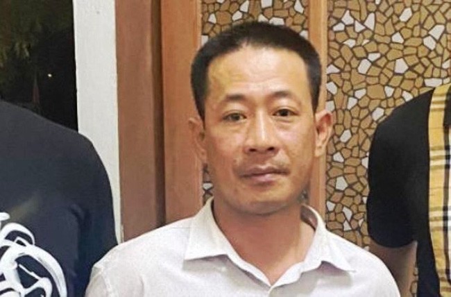 Đối tượng Hải tại cơ quan điều tra