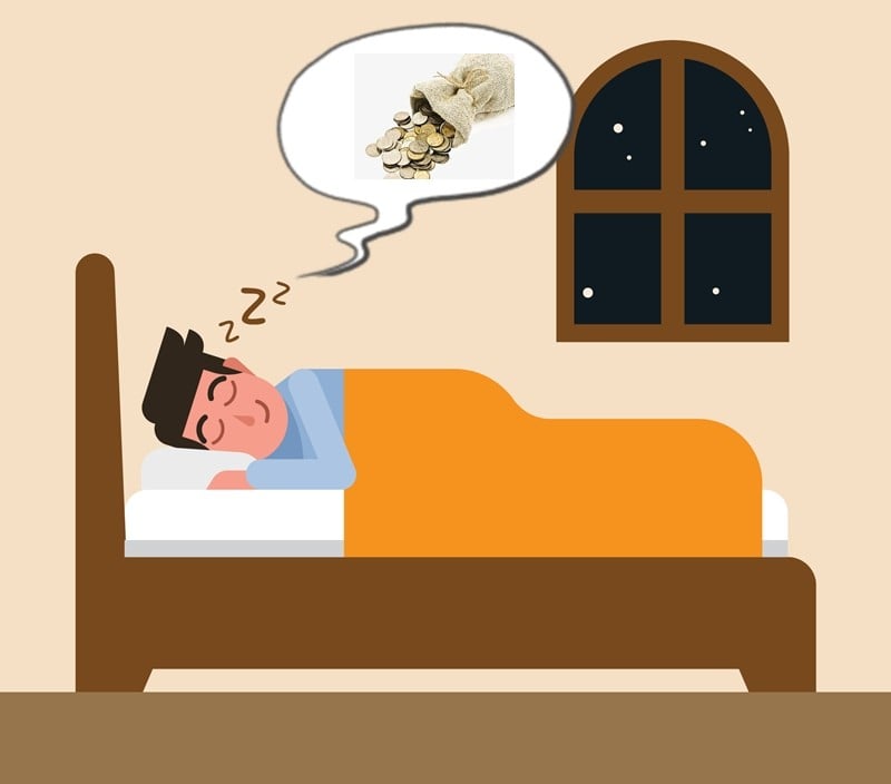Mơ thấy tiền đô