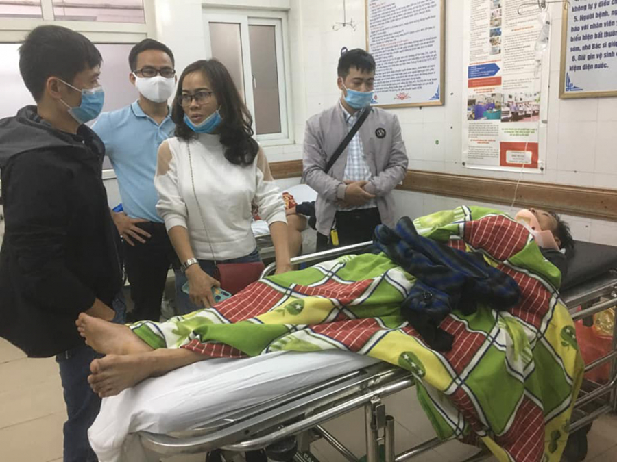 Tài xế chở hàng cứu trợ miền Trung gặp tai nạn đã bình phục kỳ diệu, sắp được xuất viện