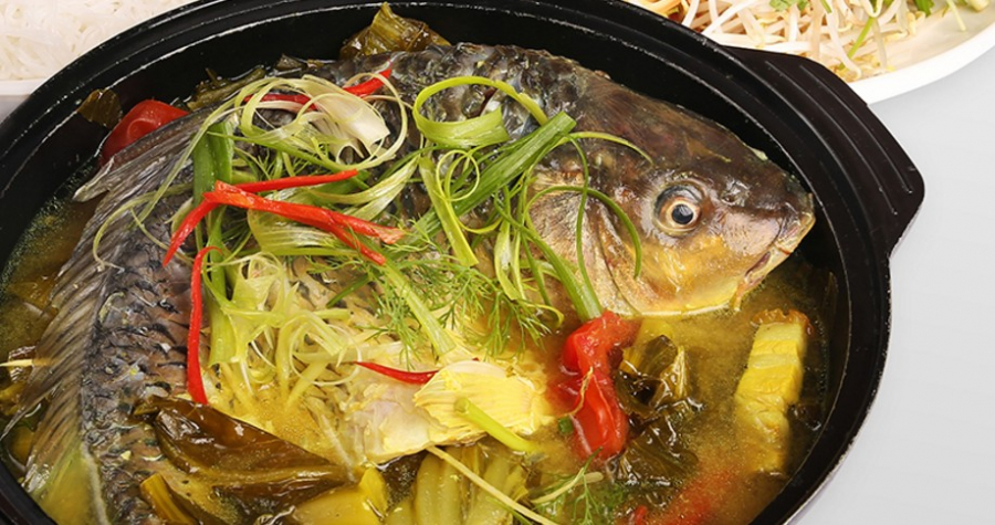 Canh cá chép giúp mẹ bầu an thai