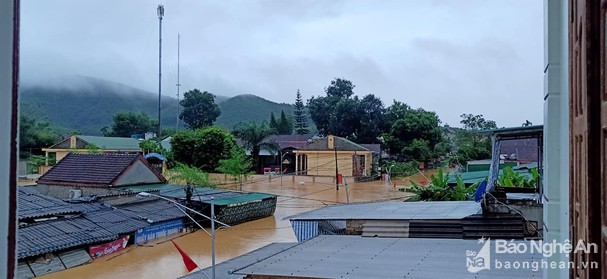 Toàn cảnh ở TP.Vinh, Nghệ An (Ảnh: Báo Nghệ An)