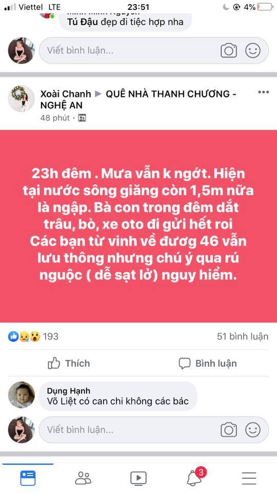 Người dân Thanh Chương, Nghệ An cầu cứu