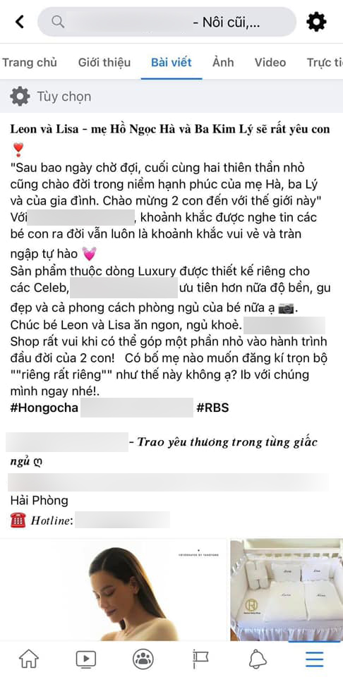 Cửa hàng sử dụng hình ảnh Hồ Ngọc Hà đăng bài trên trang chủ mà chưa có sự cho phép đã vi phạm pháp luật