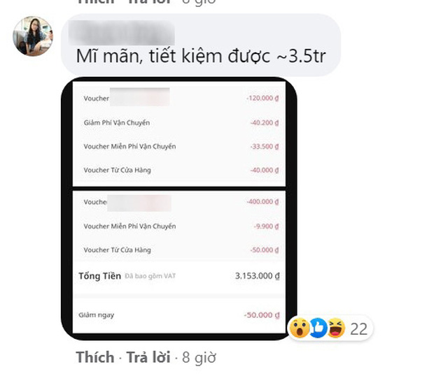 Người mua được hàng thì vui.