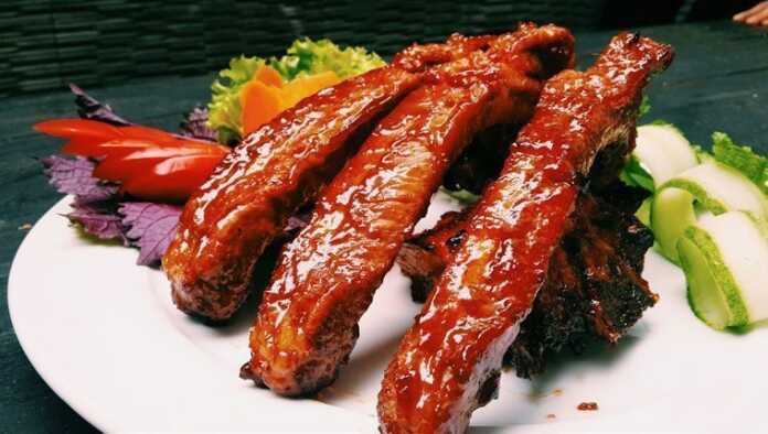 Sườn nướng ngũ vi