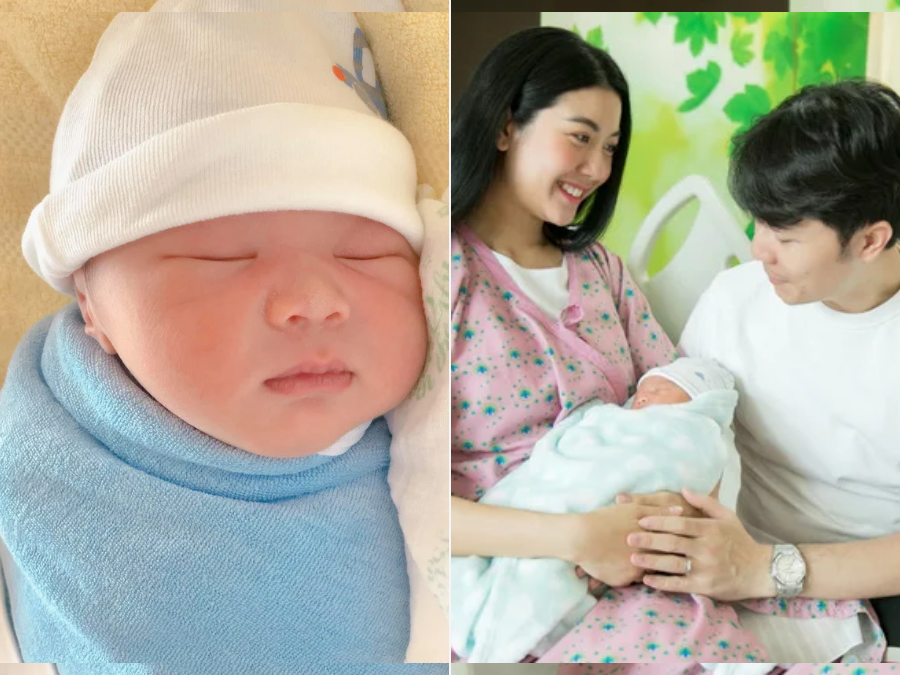 Á hậu Thúy Vân lần đầu tiên chia sẻ hình ảnh con trai đầu lòng. Không chỉ vậy, cô còn tiết lộ tên thật của bé bằng dòng chú thích cực dễ thương: 