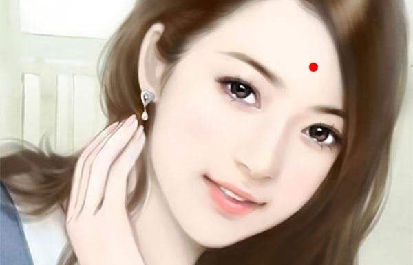 Nốt ruồi son mang lại may mắn cho chủ nhân
