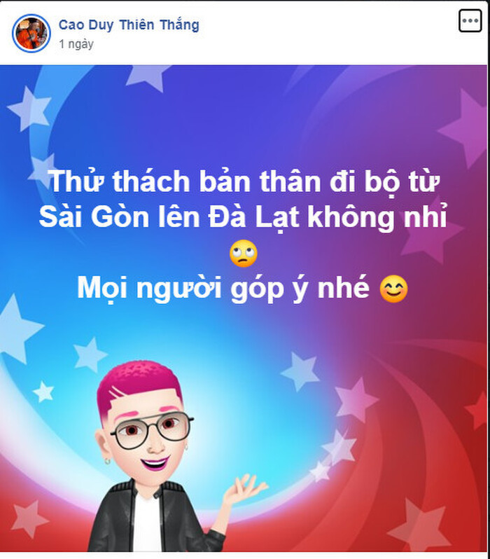 Thiên Thắng chia sẻ về cuộc hành trình