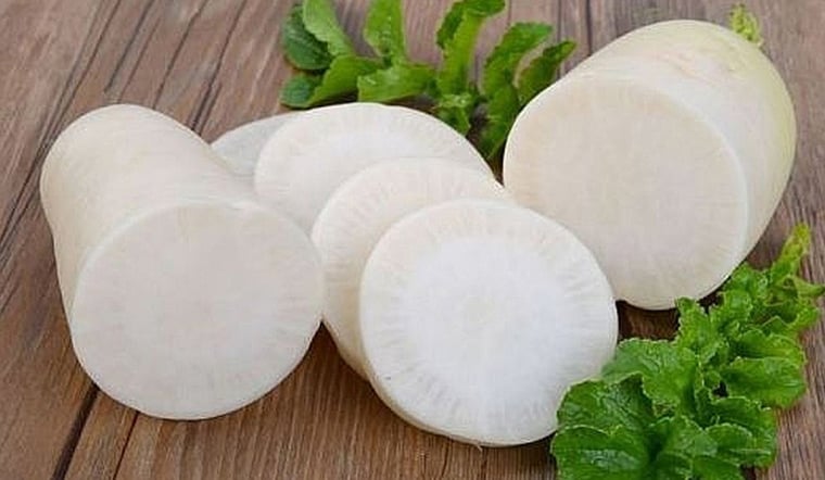 Củ cải trắng giúp thanh lọc phổi
