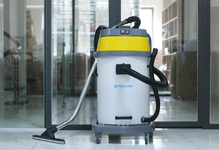 Thiết bị hút bụi hút nước công nghiệp Palada PD 70 thùng nhựa