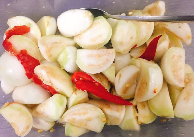 Cà muối xổi gây mất sữa cho mẹ bầu