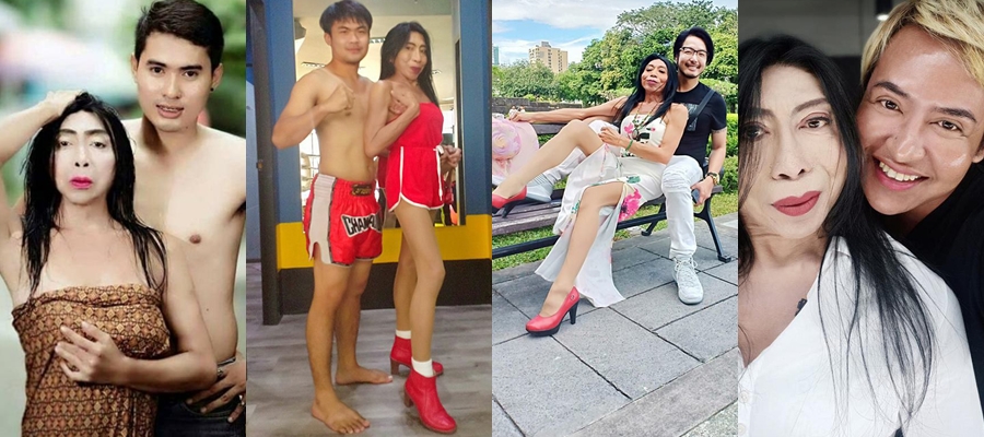 Hình ảnh Sitang Buathong cặp kè với trai trẻ khiến cộng đồng mạng xôn xao.