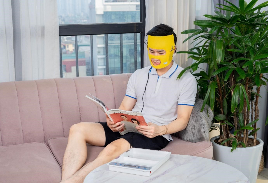 Máy chữa mồ hôi nhiều Liplop sử dụng rất tiện dụng