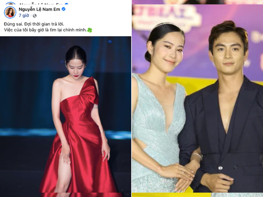 Nam Em gây xôn xao khi đăng status ẩn ý chuyện chia tay Lãnh Thanh. Sau đó, Nam Em liên tục để lại bình luận đáng chú ý: 