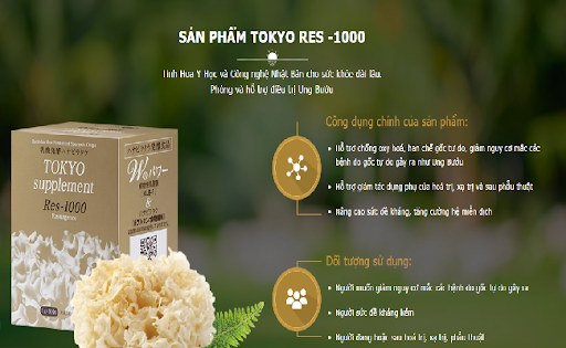 Mua Tokyo supplement Res 1000 Nhật Bản tại các đơn vị phân phối độc quyền
