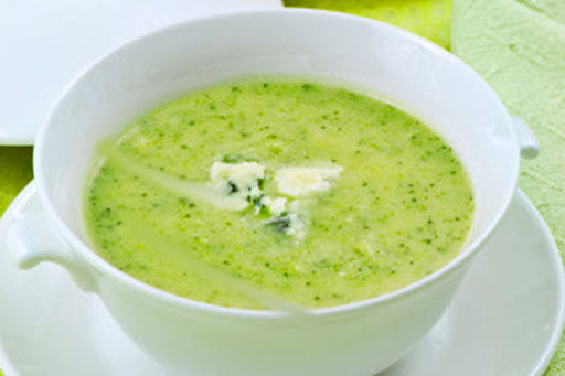 Món cháo thịt bò súp lơ xanh