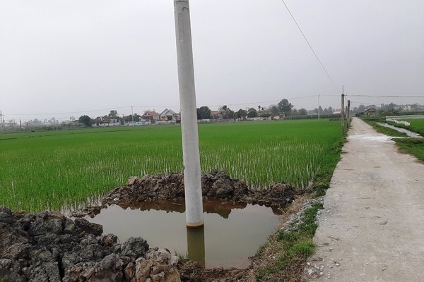 Hiện trường vụ việc (Ảnh: Vietnamnet)