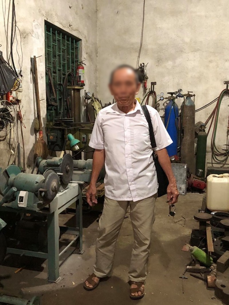 Cụ ông Dương Văn Chuốt (Ảnh: Người Đưa Tin)