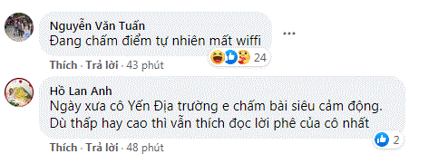 Bình luận góp vui của cư dân mạng (Ảnh chụp màn hình)