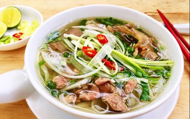 Công thức nấu phở bò ngon tại nhà