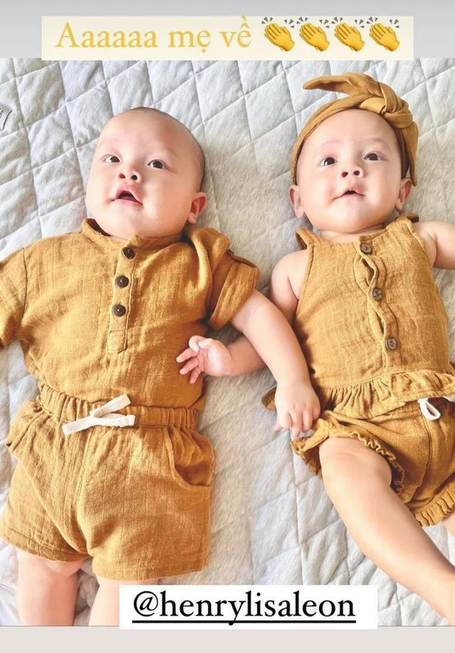 Lisa và Leon đáng yêu và xinh xắn hệt như búp bê vậy!